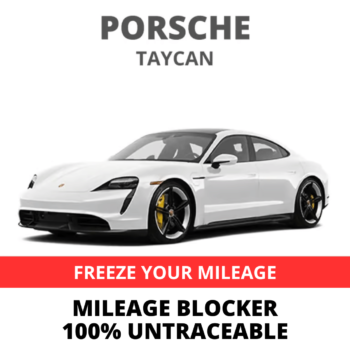 Porsche Taycan Mileage Blocker
