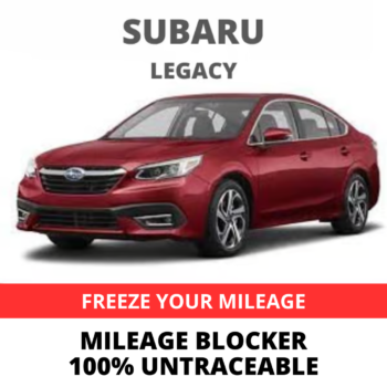 Subaru Legacy Mileage Blocker