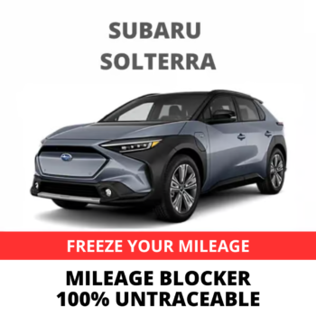 Subaru Solterra Mileage Blocker