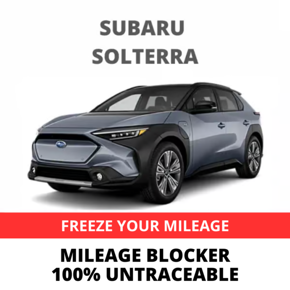 Subaru Solterra Mileage Blocker