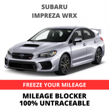 Subaru WRX Mileage Blocker