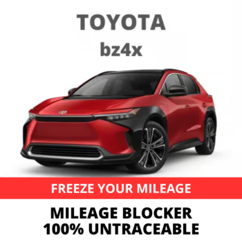 Toyota bz4x Mileage Blocker