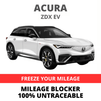 Acura ZDX EV Mileage Blocker