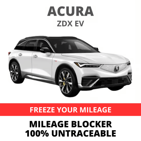 Acura ZDX EV Mileage Blocker