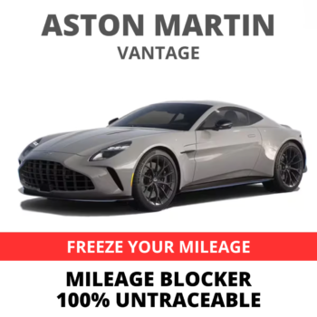 Aston Martin Vantage II Mileage Blocker