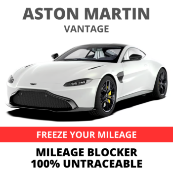 Aston Martin Vantage Mileage Blocker