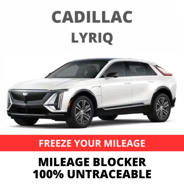 Cadillac Lyriq EV Mileage Blocker