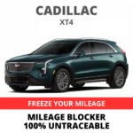 Cadillac XT4 Mileage Blocker