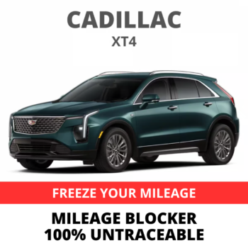 Cadillac XT4 Mileage Blocker