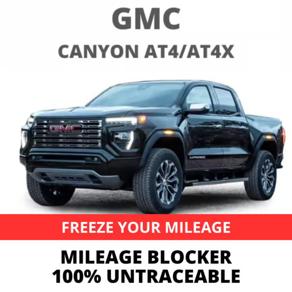 GMC Canyon AT4/AT4X Mileage Blocker