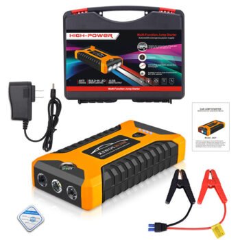 Portable 12V Car Battery Jump Starter Emergency Kit
