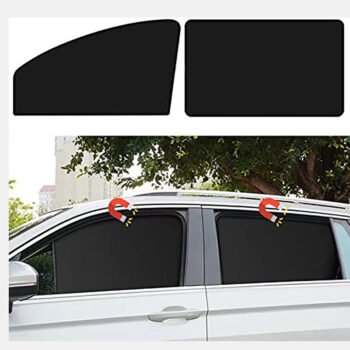 Universal Magnetic Car Window Sun Shades - 4pcs Set